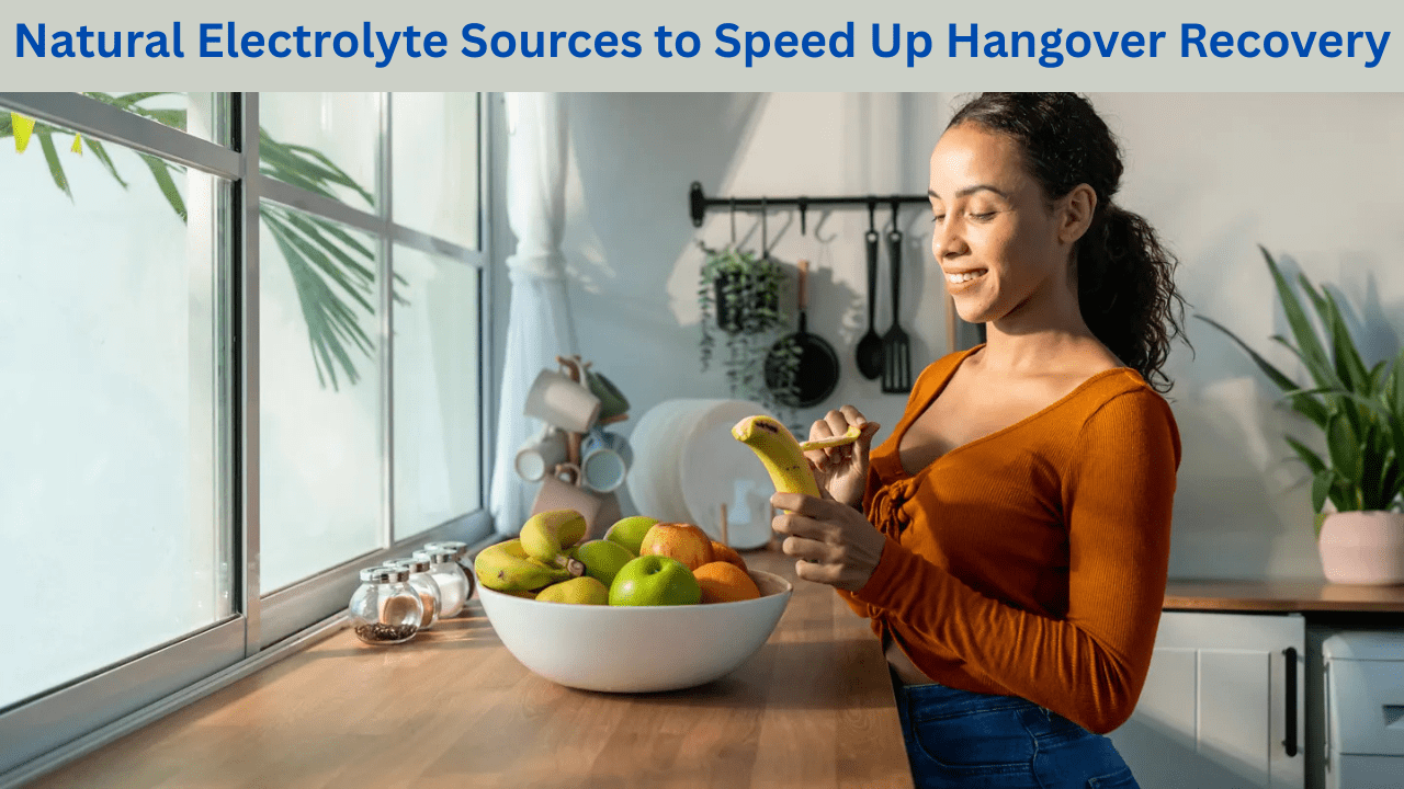 Natural Electrolyte Sources to Speed Up Hangover Recovery